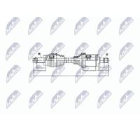 Semiasse Assale anteriore Trasmissione automatica NPW-BM-015 NTY per BMW X5 X6 7