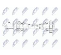 NTY Semiasse Posteriore Sinistra Destra per BMW X5 xDrive30d xDrive40d