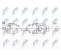 Semiasse Assale posteriore Sx NPW-BM-165 NTY per BMW MINI