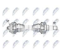 NTY NPW-BM-228 Semiasse