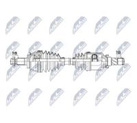 NTY NPW-BM-243 Semiasse