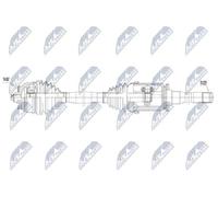 NTY NPW-BM-252 Semiasse