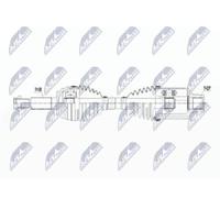 Semiasse Assale anteriore Dx NPW-CH-076 NTY per TESLA MODEL X