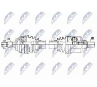 NTY Semiasse Anteriore Sinistra per Peugeot 307 1.6 16V 2.0 Citroën C3 Picasso