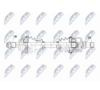 NTY NPW-CT-153 Semiasse