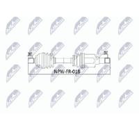 Semiasse Assale anteriore Sx Cambio manuale NPW-FR-018 NTY per FORD VOLVO