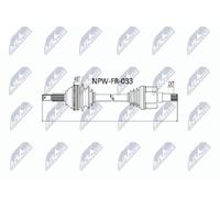 NTY NPW-FR-033 Semiasse