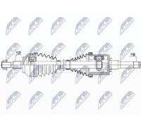 NTY Semiasse NPW-FR-133 Anteriore SX 695 mm per Ford Kuga 1.5 EcoBoost