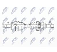 NTY Semiasse anteriore sinistro NPW-FT-049 per FIAT Bravo II