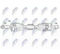 Original NTY Albero Di Trasmissione NPW-HY-555 Per Hyundai
