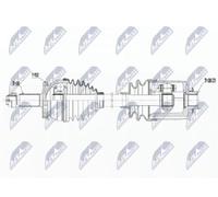 NTY NPW-HY-563 Semiasse