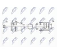 NTY NPW-HY-573 Semiasse