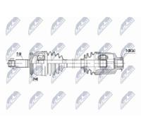 Semiasse Assale anteriore Dx Cambio manuale NPW-HY-643 NTY