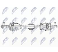 Semiasse Assale anteriore Dx Cambio manuale NPW-KA-398 NTY per KIA PICANTO III