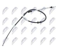 Cavo freno a mano posteriore Dx Freno a tamburo HLR-FT-004 NTY per FIAT