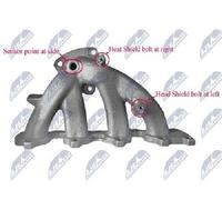 Collettore Adatto A per Chevrolet Captiva 2.4 2006 Opel Antara 2.4 2006- (II R