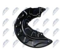 NTY Piastra di Ancoraggio Lamiera Paraspruzzi Disco Freno Ant. SX per VW Golfvii