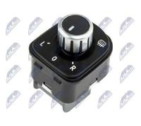 NTY Comando Regolazione specchio per VW GOLF VI (5K1) TIGUAN (5N) Eos (1F7, 1F8)