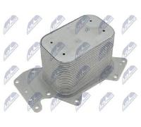 NTY Radiatore olio motore CCL-AU-049 - raffreddato ad acqua - compatibile Audi/VW