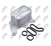 NTY Radiatore olio motore CCL-CT-012 compatibile con Citroën, Peugeot, MINI