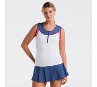 Original Penguin Colorblock Canottiera Donna - Bianco, Blu