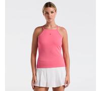 Original Penguin Grid Jacquard Canottiera Donna - Rosa