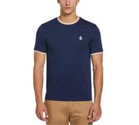 Original Penguin Maglietta da uomo Ss Tpd, Blu medievale., XL