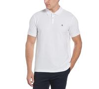 ORIGINAL PENGUIN Polo da Uomo Daddy Org PIQ S, Bianco Brillante, L