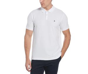 ORIGINAL PENGUIN Polo da Uomo Daddy Org PIQ S, Bianco Brillante, L