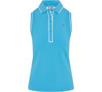 Original Penguin Polo Veronica, senza maniche, blu chiaro