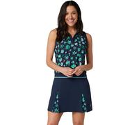Original Penguin Polo Waist Bloussant, senza maniche, navy/multicolore