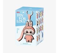 Original Pop Mart LABUBU Monsters Pin for Love Vinyl Plush Pendant Blind Box N-Z