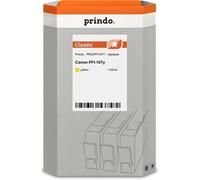 ORIGINAL Prindo Cartuccia d'inchiostro giallo PRICPFI107Y 130ml compatibile per Canon PFI-107y (6708B001)