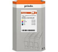 ORIGINAL Prindo Multipack nero / ciano / magenta / giallo PRSBLC3213VALDR MCVP C