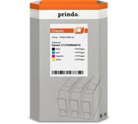 ORIGINAL Prindo Multipack nero / ciano / magenta / giallo PRSET09R6 Classic XL ~