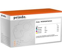 ORIGINAL Prindo Value Pack nero / ciano / magenta / giallo PRTBTN246 Rainbow Cla