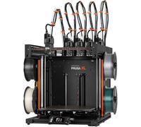 Original Prusa XL assemblata con 5 testine indipendenti, Stampante 3D CoreXY 36x36x36 cm, Piano satinato+Prusament PLA Galaxy Black 1kg incluso, Multi-materiale