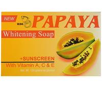 Original RDL Papaya Skin Whitening Soap plus Sunscreen w/ Vitamin A, C & E - 135 grams by RDL