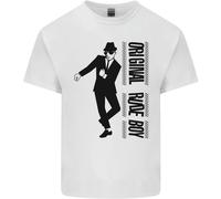 Original Rude Boy 2Tone 2 Tone SKA Maglietta Bambini