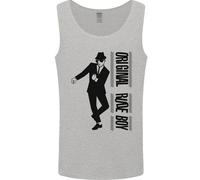 Original Rude Boy 2Tone 2 Tone SKA Uomo Canotta