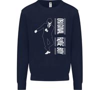 Original Rude Boy 2Tone 2 Tone SKA Uomo Felpa Maglione