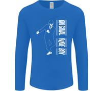 Original Rude Boy 2Tone 2 Tone SKA Uomo Manica Lunga T-Shirt