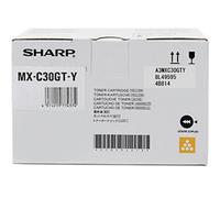 ORIGINAL Sharp toner giallo MX-C30GTY ~6000 Seiten