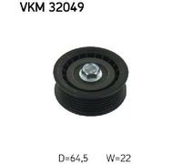 Original SKF Rullo Di Guida/Deviazione Cinghia A V VKM 32049 Per Fiat Ford