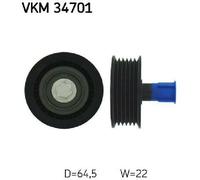 Original SKF Rullo Di Guida/Deviazione Cinghia A V VKM 34701 Per Citroën Fiat