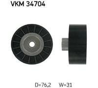 Original SKF Rullo Di Guida/Deviazione Cinghia A V VKM 34704 Per Ford