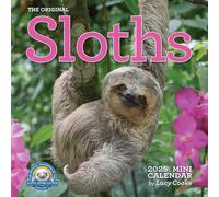 Original Sloths Mini Wall Calendar 2025: Celebrate Life in the Slow Lane
