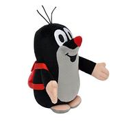 Original Soft Plush Toy Cuddly Stuffed Animal Cartoon The Little Mole Krtek Krtecek Collection, 16 cm with Backpack, Handmade Plush Toy for Kids, Boys, Girls