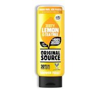 Original Source Gel doccia al limone e albero del tè, fragranza naturale al 100%, vegano, cruelty free, senza parabeni, bottiglia grande, 750 ml
