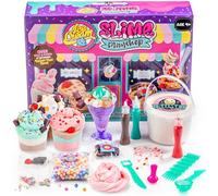 Original Stationery Gelateria di Slime Giocattolo, Slime Kit per Fare Slime Fluffy Gelato, Ice Cream di Slime Rosa, Waffle di Fluffy Slime, Kit Slime Già Fatto Ideale come Regalo Bambini